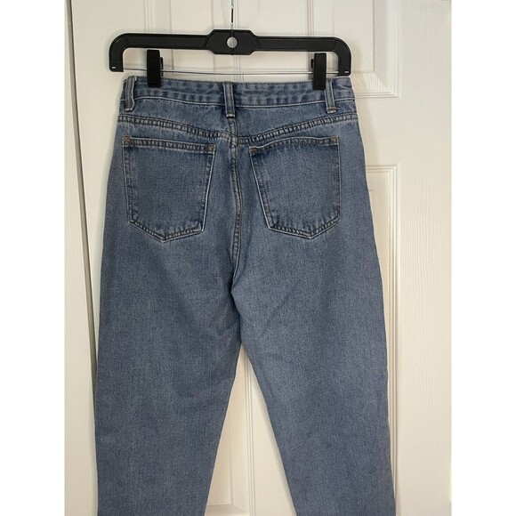 Nasty Gal High Rise Straight Leg Jeans UK Size 6 - Picture 6 of 10